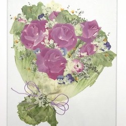 バラの押し花 | バラ苗の通販の篠宮バラ園